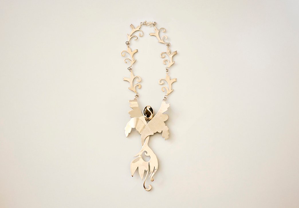 collar de plata