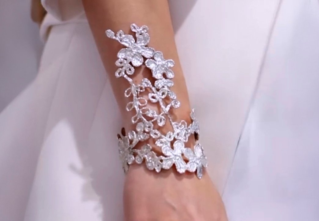 brazalete de plata